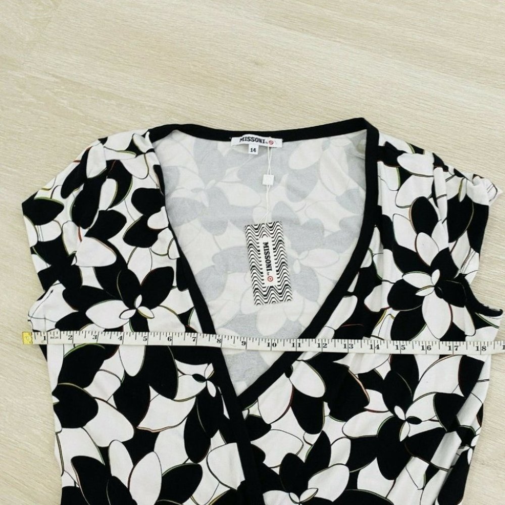 Missoni For Target BNWT Women's Wrap Dress Size 14 Stretch Sold Out - Picture 6 of 8